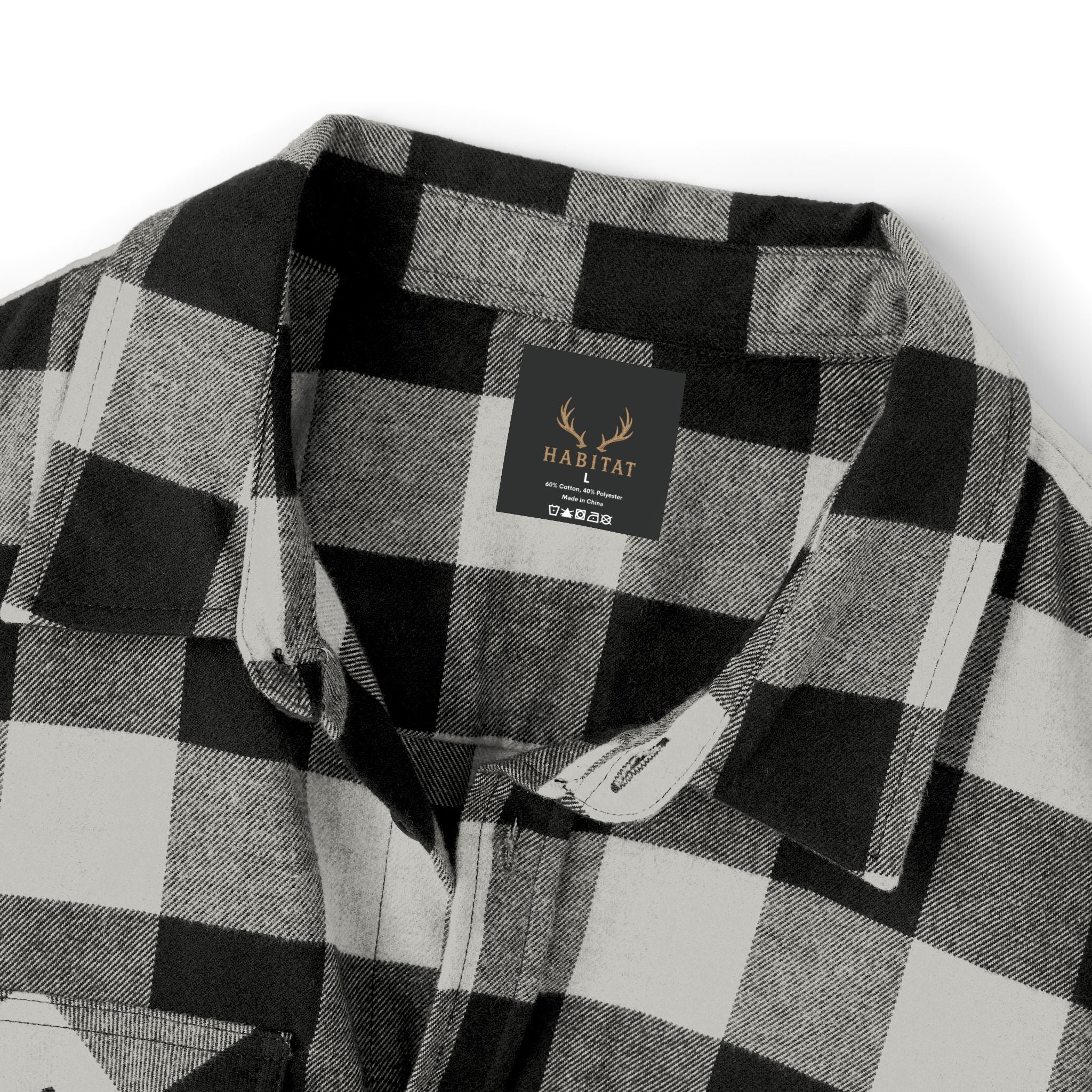 Plaid Flannel Shirt — Casual Lumberjack Check Shirt