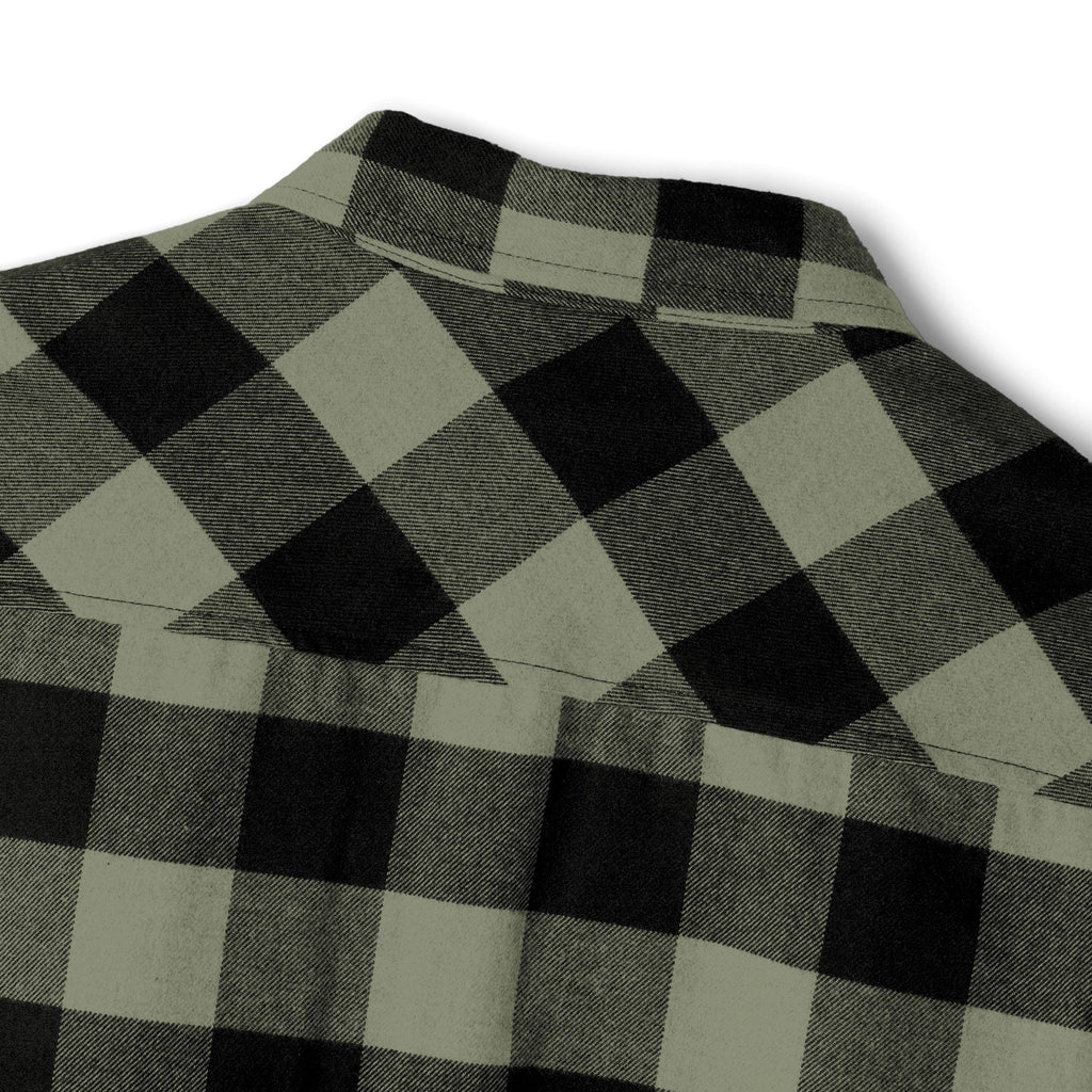 Plaid Flannel Shirt — Casual Lumberjack Check Shirt