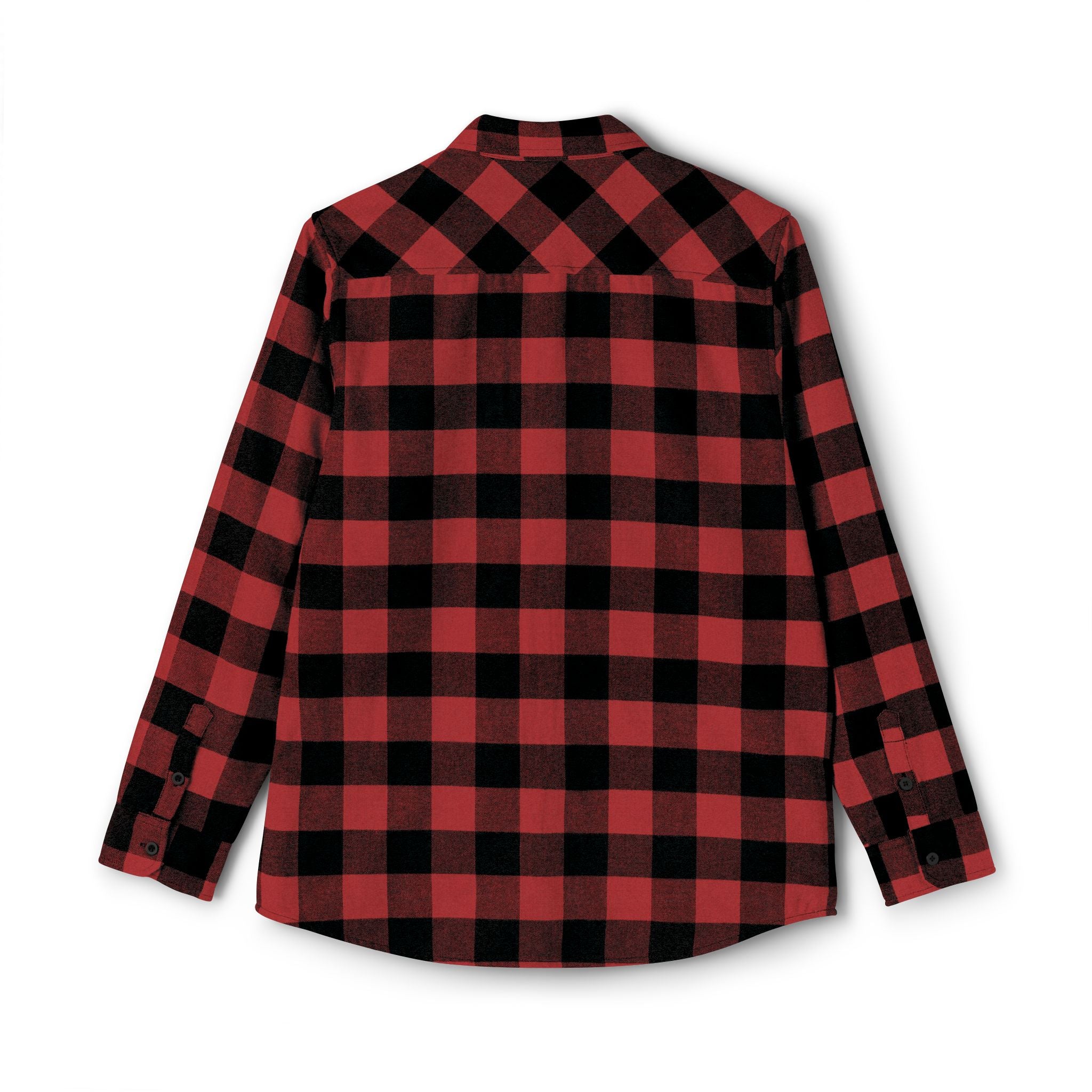 Plaid Flannel Shirt — Casual Lumberjack Check Shirt