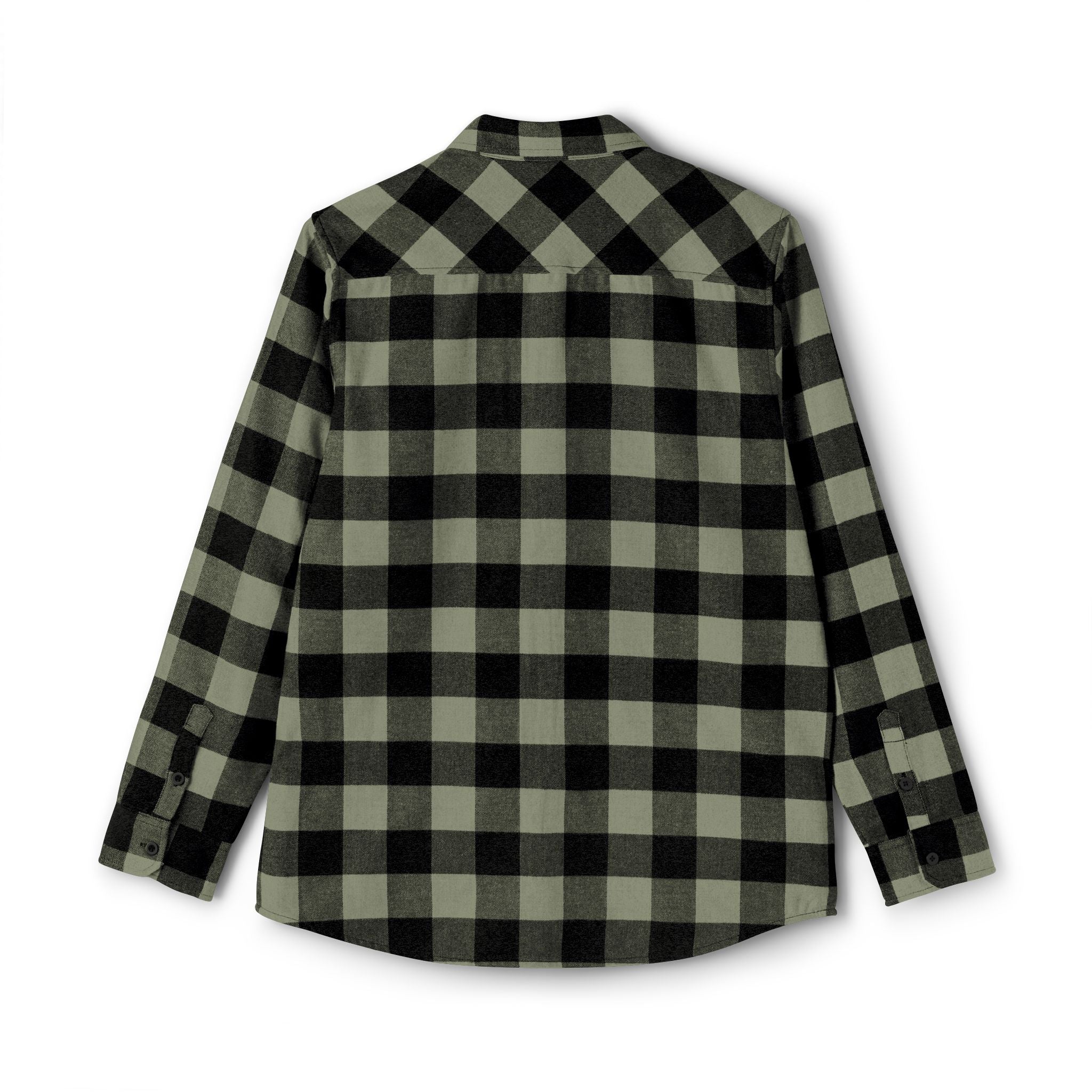 Plaid Flannel Shirt — Casual Lumberjack Check Shirt