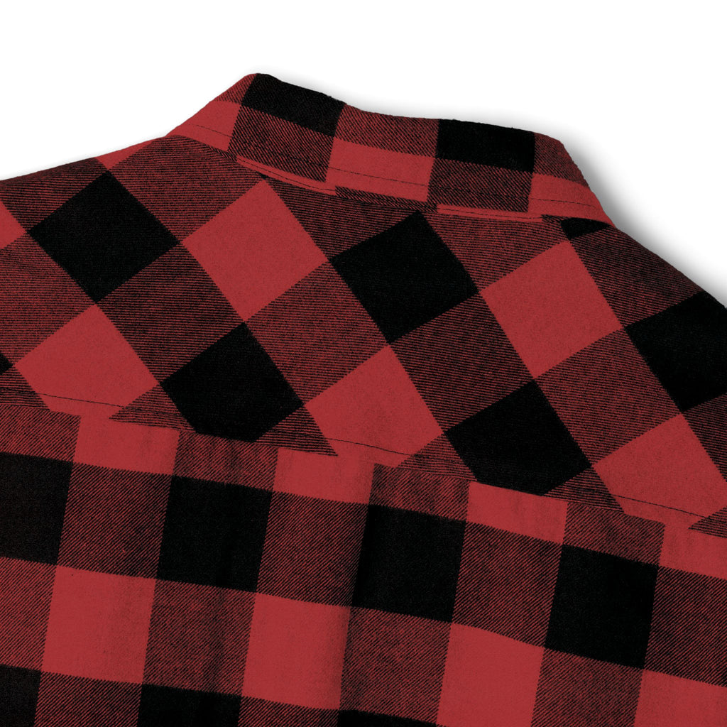 Plaid Flannel Shirt — Casual Lumberjack Check Shirt