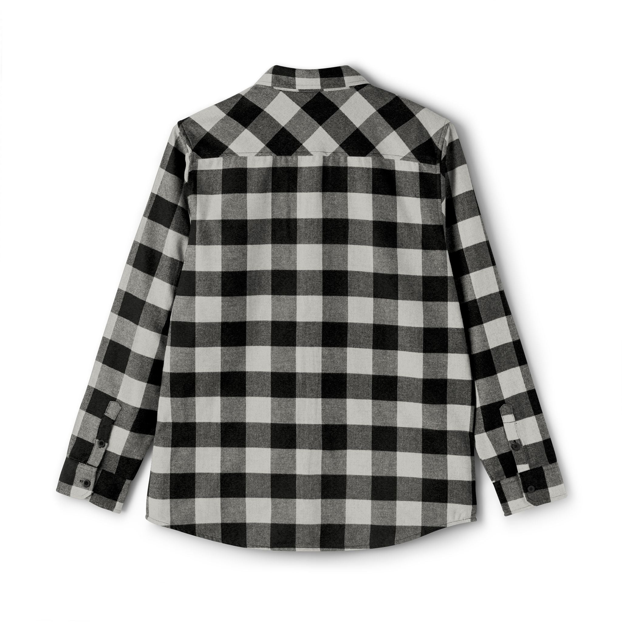 Plaid Flannel Shirt — Casual Lumberjack Check Shirt