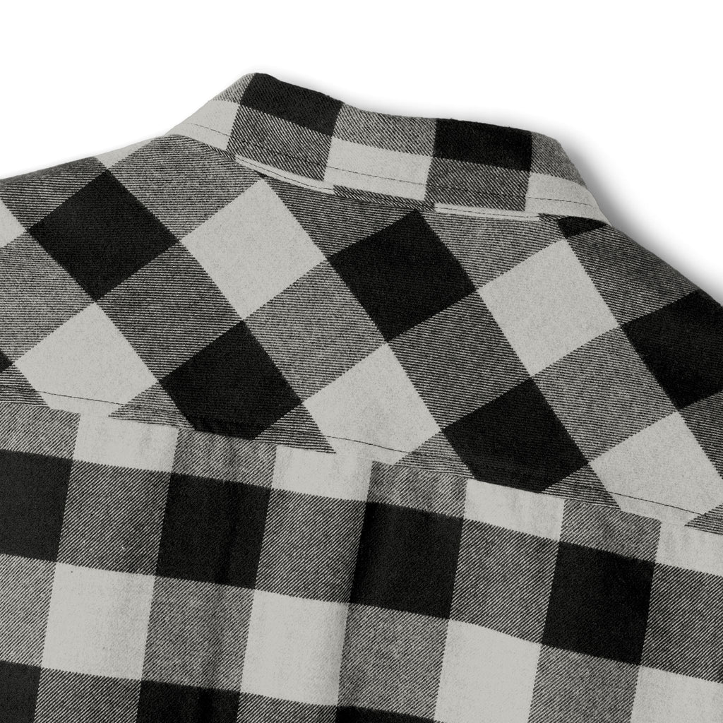 Plaid Flannel Shirt — Casual Lumberjack Check Shirt