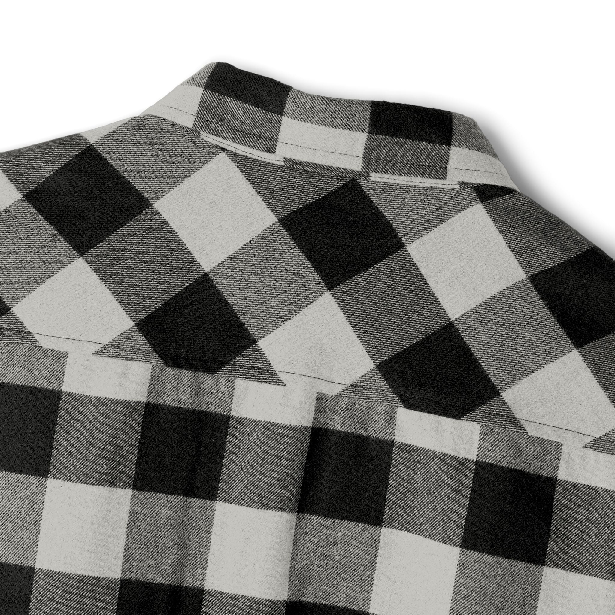 Plaid Flannel Shirt — Casual Lumberjack Check Shirt