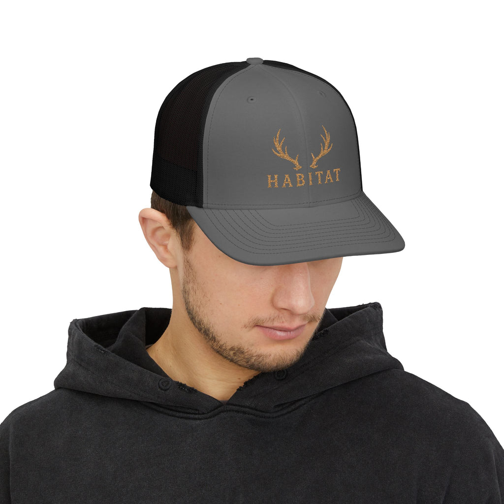 Snapback Trucker Cap — Outdoor Adventure Hat