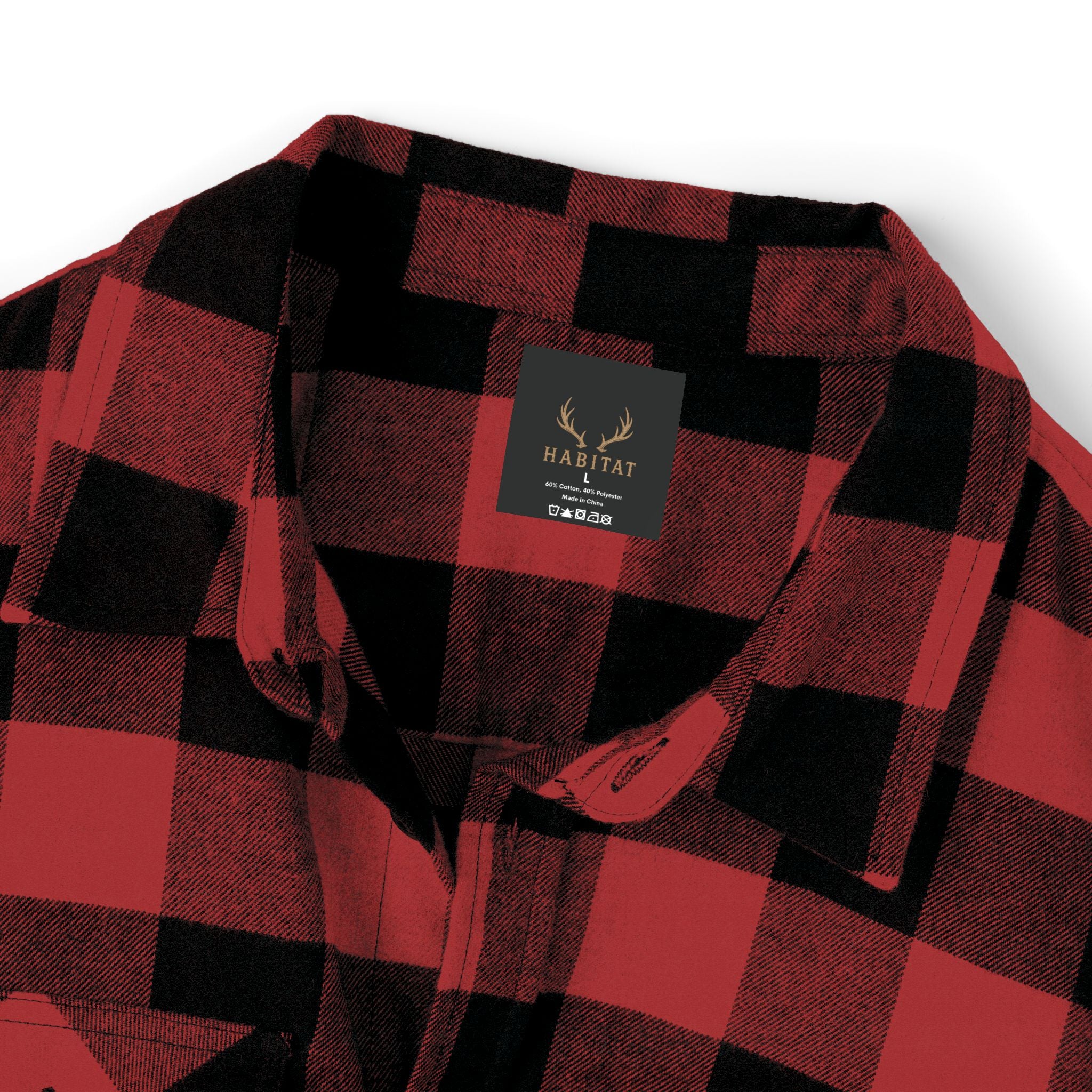 Plaid Flannel Shirt — Casual Lumberjack Check Shirt