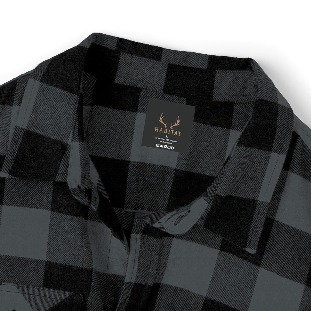 Plaid Flannel Shirt — Casual Lumberjack Check Shirt