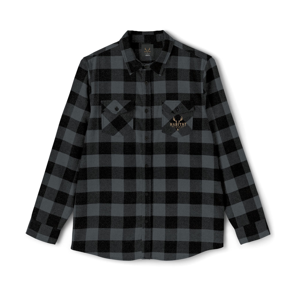 Plaid Flannel Shirt — Casual Lumberjack Check Shirt
