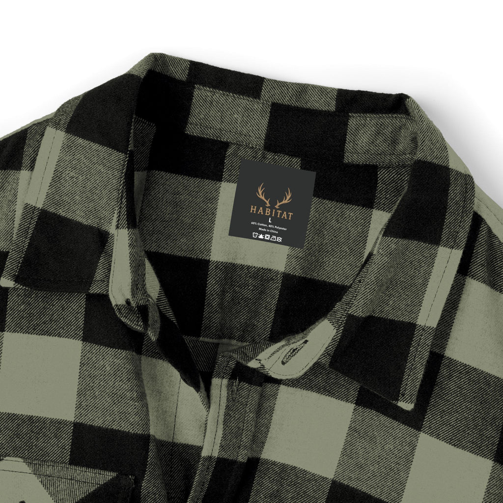 Plaid Flannel Shirt — Casual Lumberjack Check Shirt